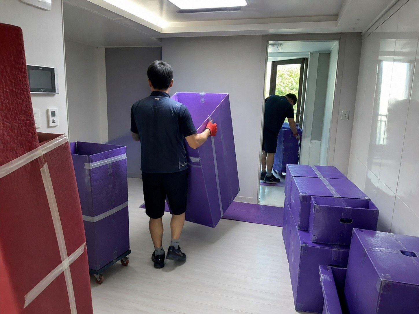 포장이사 현장 시공 사진 5