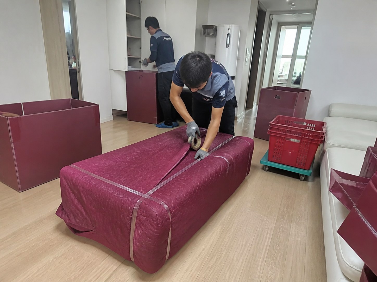 포장이사 현장 시공 사진 4